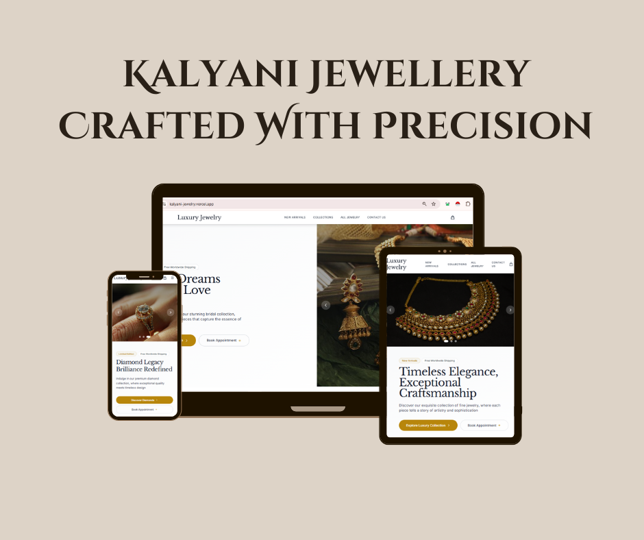 Kalyani Jewelry E-Commerce Platform